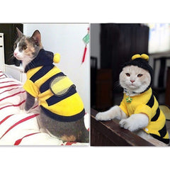Cat Clothes Cute Bee