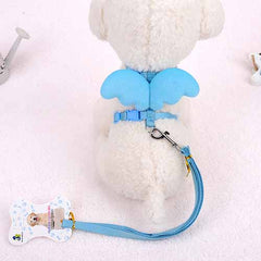 Cat Leash Cute Angel Wing