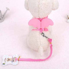 Cat Leash Cute Angel Wing