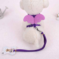 Cat Leash Cute Angel Wing