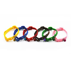 Adjustable Dot Printed Cat Collars