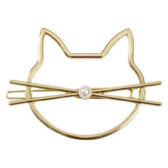 Girls Women  Kitty  Hair Clip