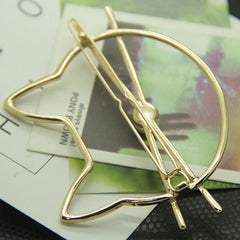 Girls Women  Kitty  Hair Clip