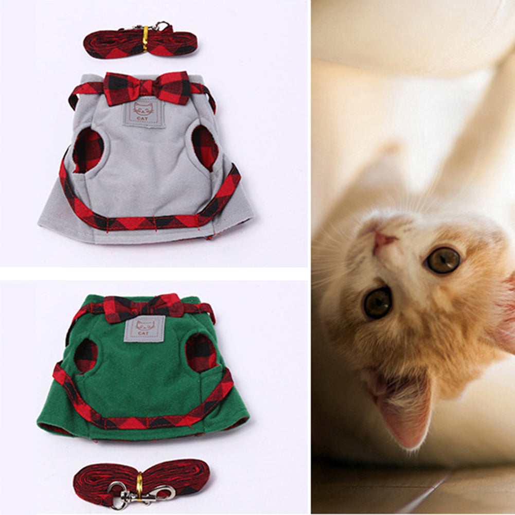 Cat Harness Jacket & Leash