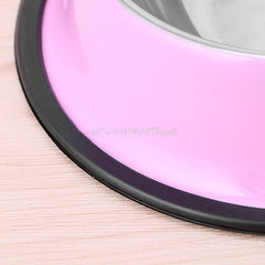 Stainless Steel Anti-Skid Cat Bowl