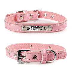 Braided Custom Leather Cat Collar