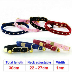 Adjustable Cat Collar With Bell