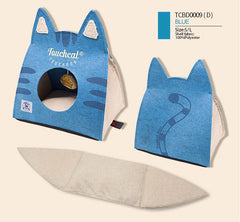 Soft Fiber Cat Bed House