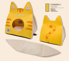 Soft Fiber Cat Bed House