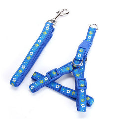 Adjustable Nylon Cat Harness & Leash