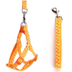 Adjustable Nylon Cat Harness & Leash