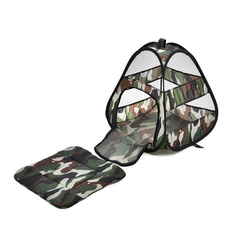 Camouflage Cat Bed Mat