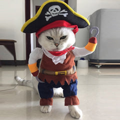 Pirate Dogs Cat Halloween Costume