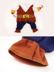 Pirate Dogs Cat Halloween Costume