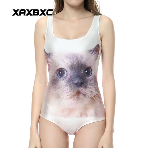 Cute Kitty One Piece Swimsuit