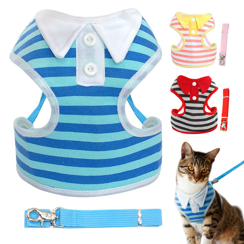 Cute Cat Harness Vest