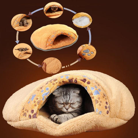 Kitten Cave Bed House