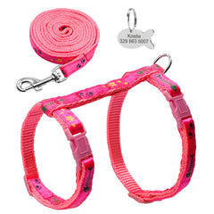 Harness Leash Lead Set