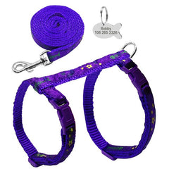 Harness Leash Lead Set