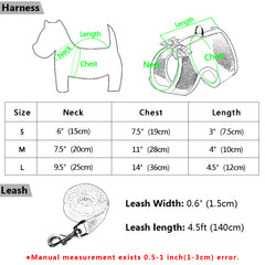 Breathable Cat Harness Leash