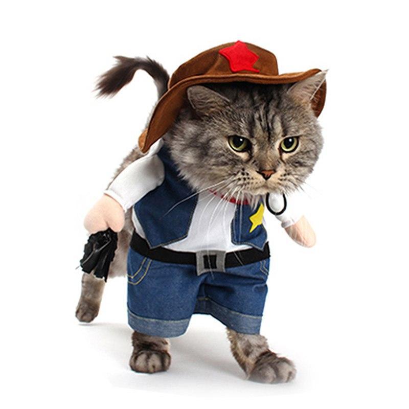 Pet Costume Cowboy Cosplay Suit