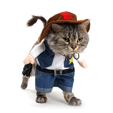 Pet Costume Cowboy Cosplay Suit