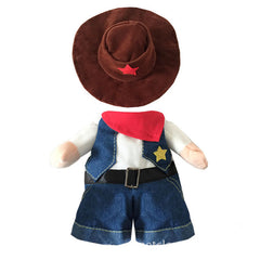 Pet Costume Cowboy Cosplay Suit