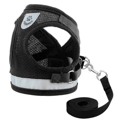 Cat Harness & Leash Set Reflective