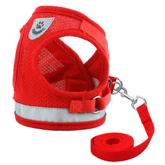 Cat Harness & Leash Set Reflective