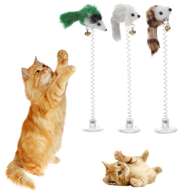 3 pc Feather Cat Toys
